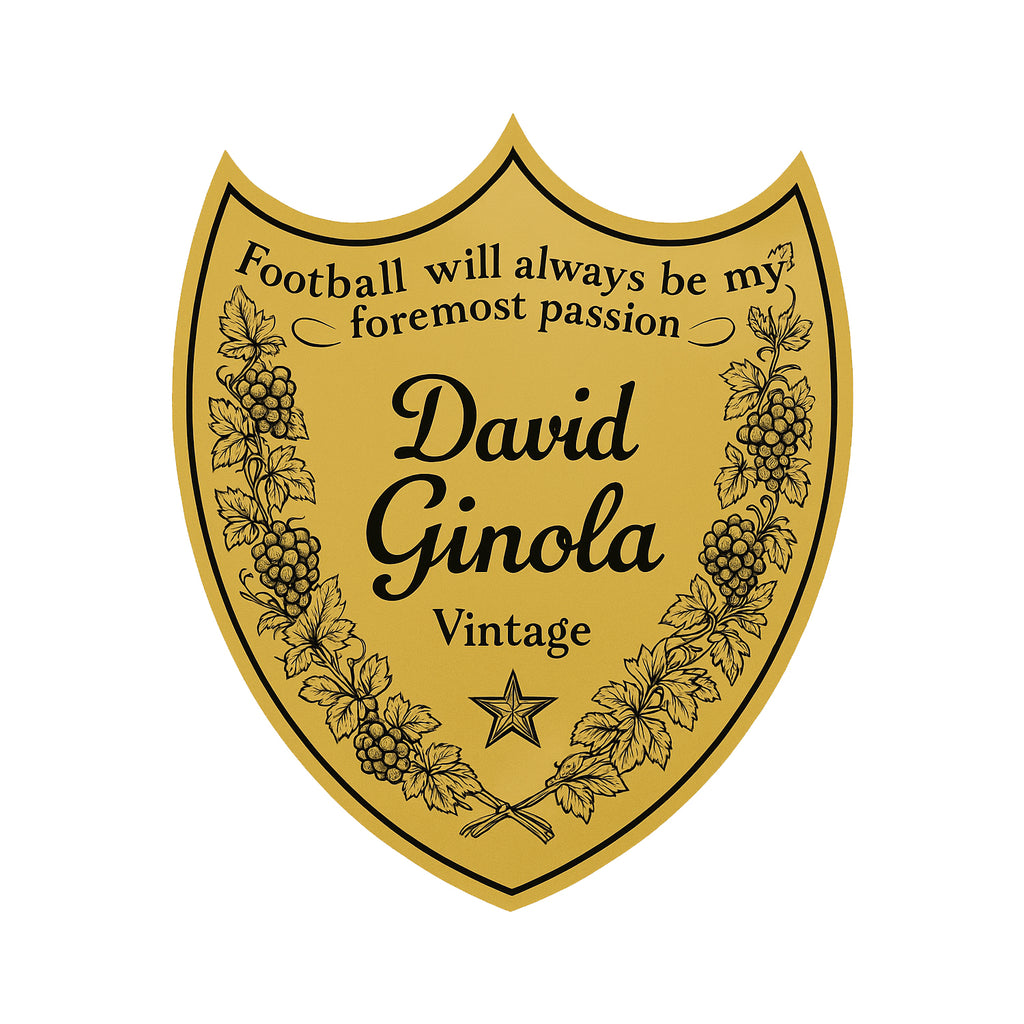 David Ginola Logo Players Couture Men's Casual Hoodie