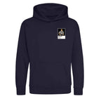 David Ginola Newcastle United Icon Frame Kids Hoodie — Navy