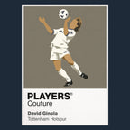 David Ginola Spurs Men's T-Shirt - Navy