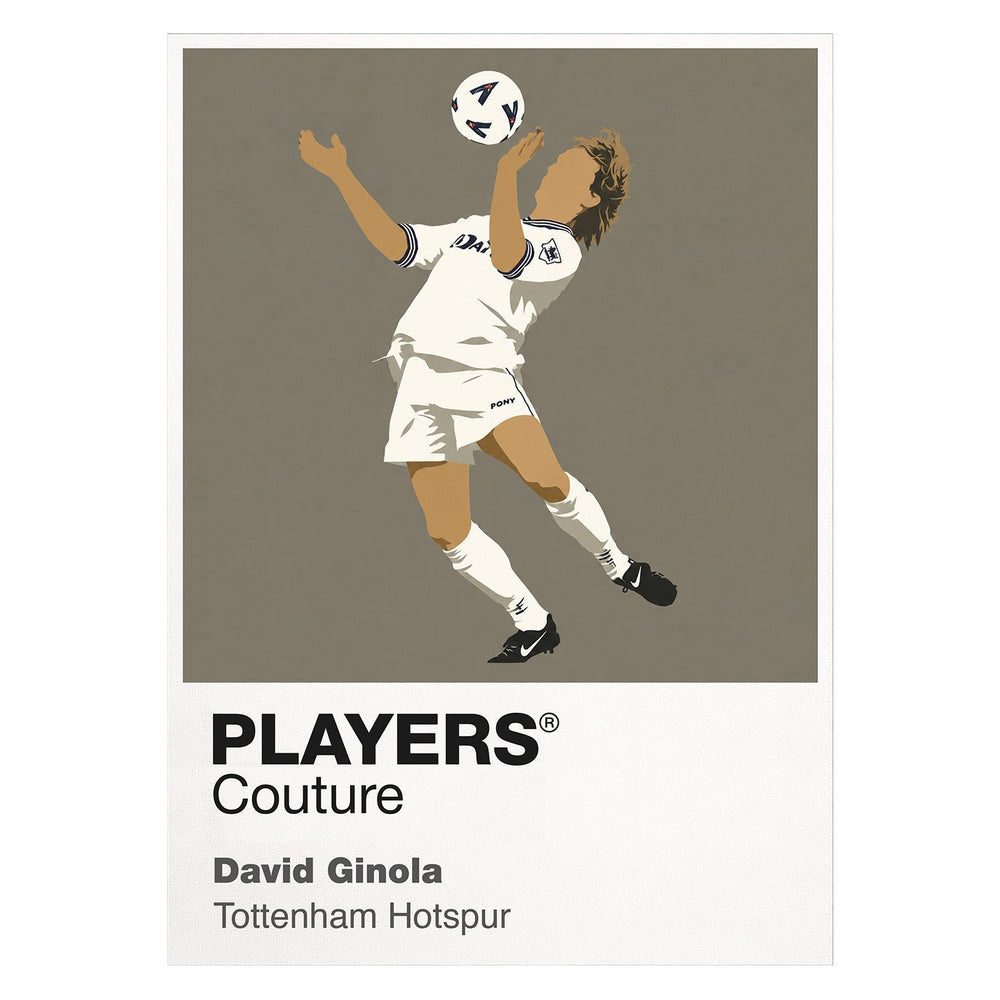 David Ginola Spurs Men's T-Shirt - White