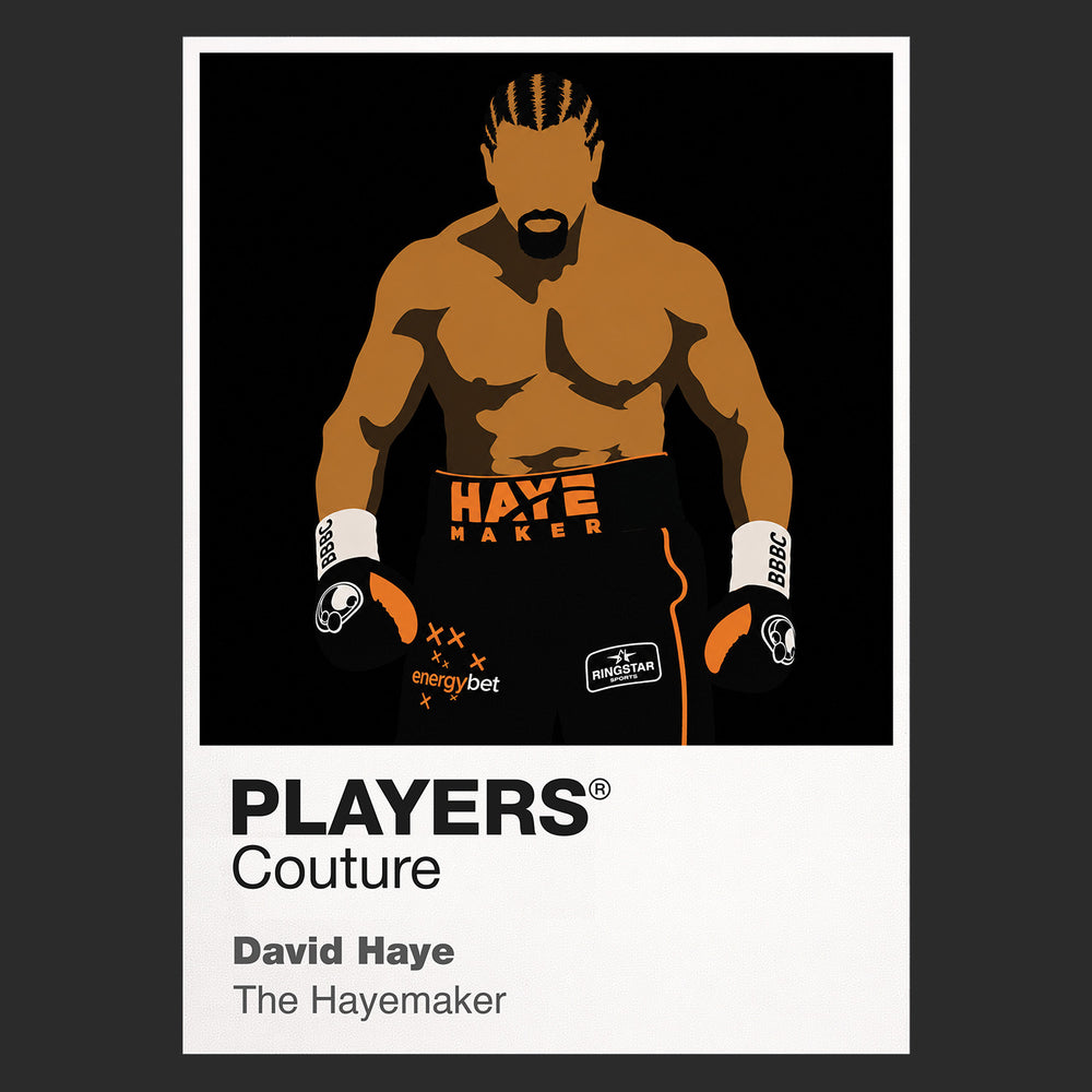 David Haye Boxing Icon Frame - Icon Design