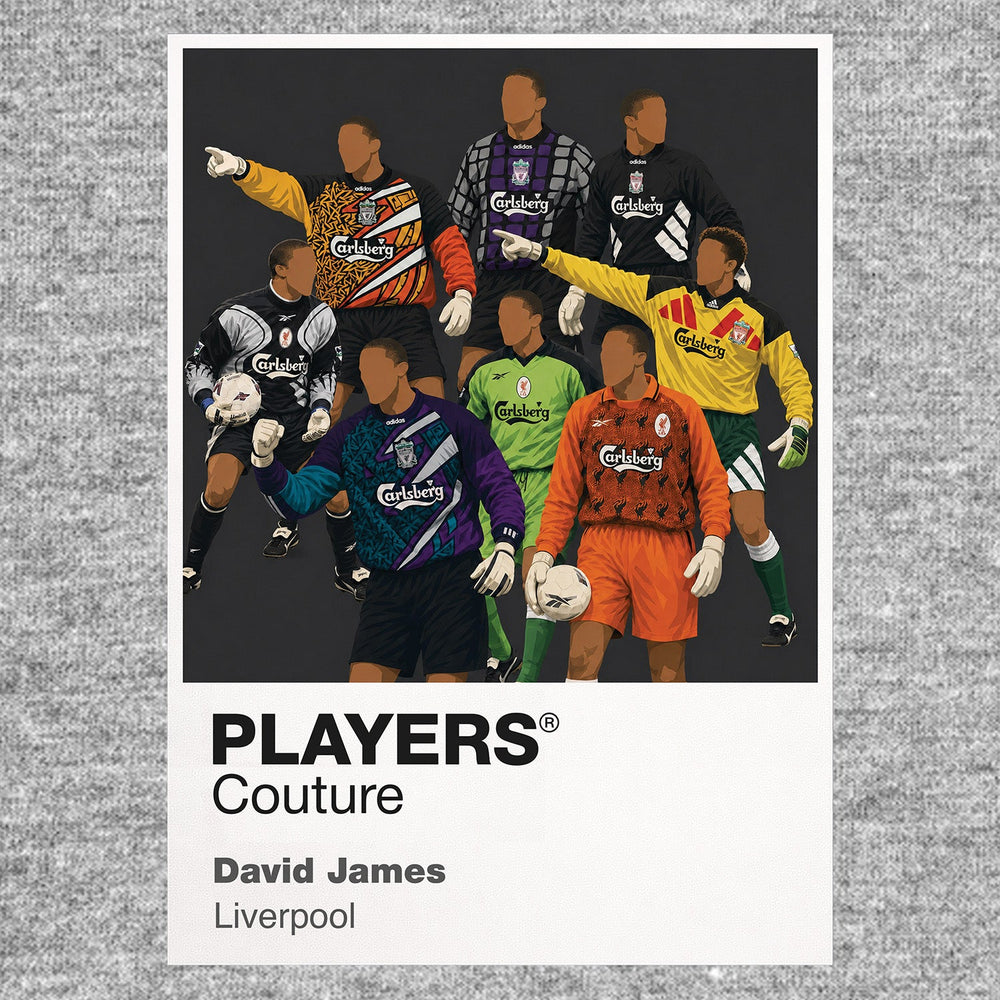 David James Liverpool Men's T-Shirt - Grey
