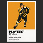 David Pastrňák Bruins Ice Hockey Icon Frame Men's Hoodie – image 9