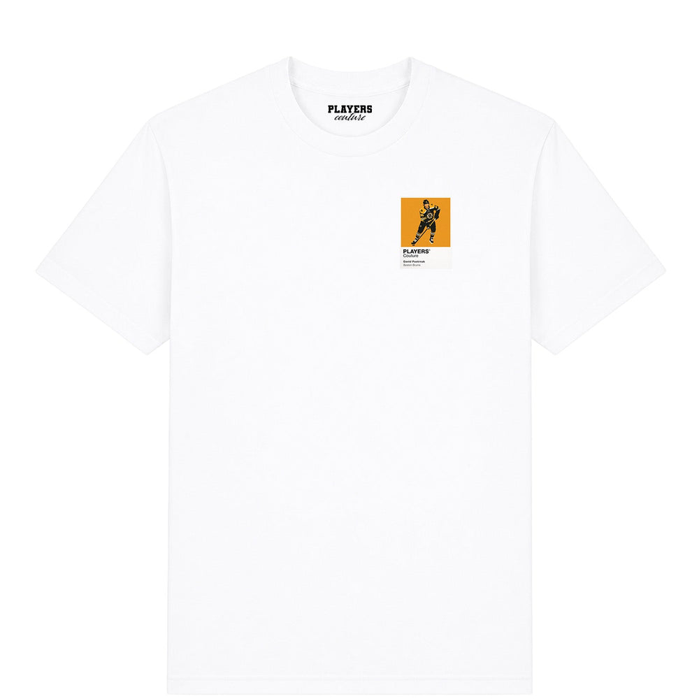 David Pastrňák Bruins Ice Hockey Icon Frame Men's T-Shirt – image 2