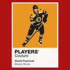 David Pastrňák Bruins Ice Hockey Icon Frame Men's Hoodie – image 7