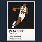 David Robinson Spurs Basketball Icon Frame - Icon Design (View 8)