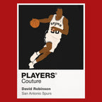 David Robinson Spurs Basketball Icon Frame - Icon Design (View 9)