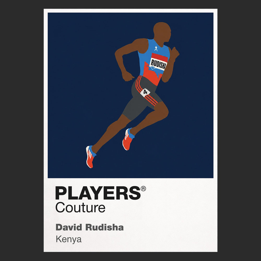 David Rudisha Olympics Icon Frame Men's Hoodie
