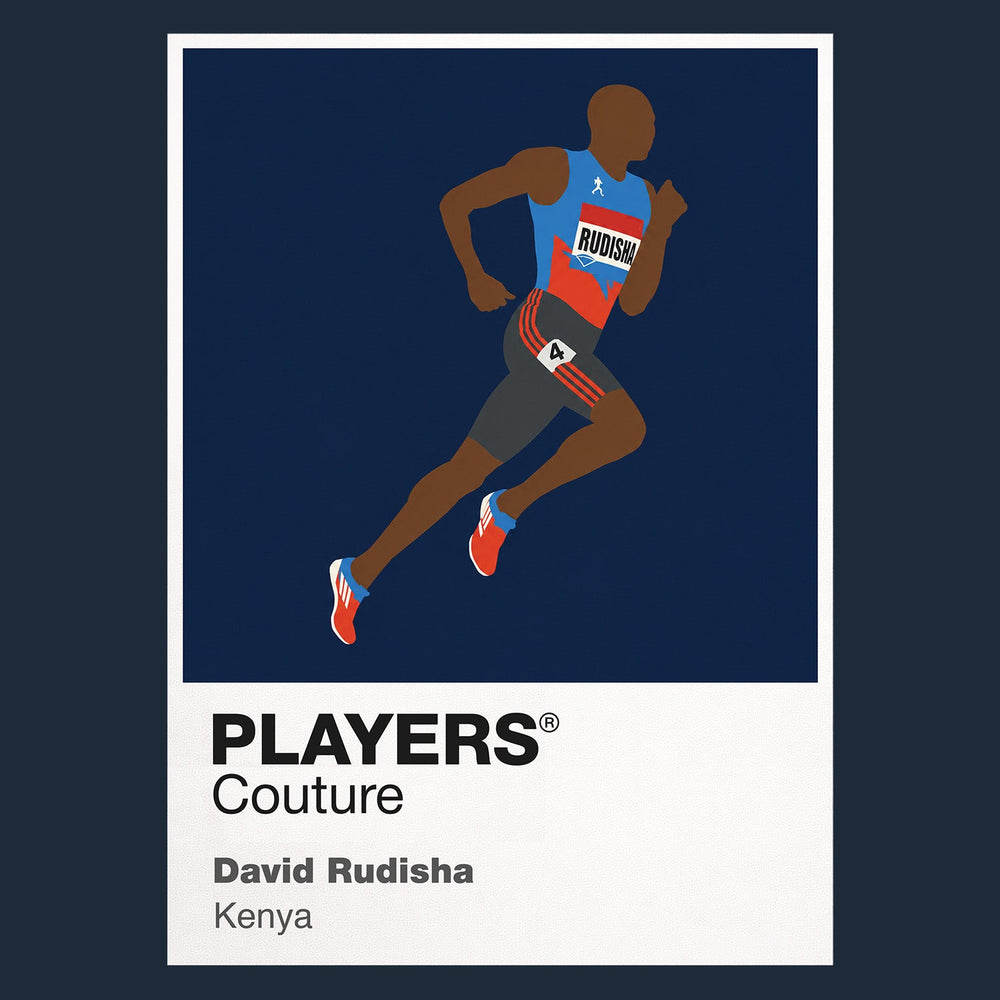 David Rudisha Olympics Icon Frame Men's T-Shirt