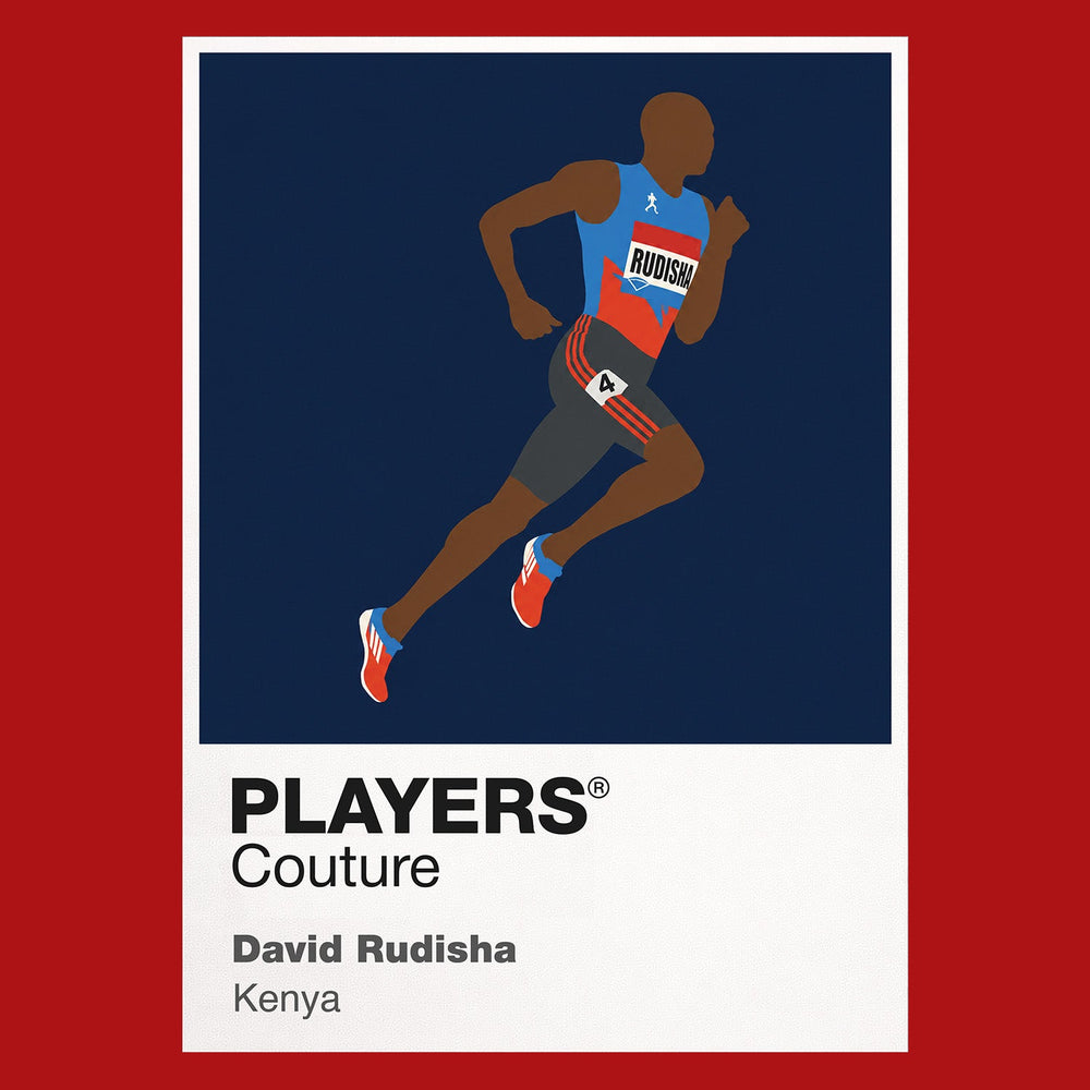 David Rudisha Olympics Icon Frame Men's Hoodie