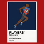 David Rudisha Olympics Icon Frame Men's Hoodie