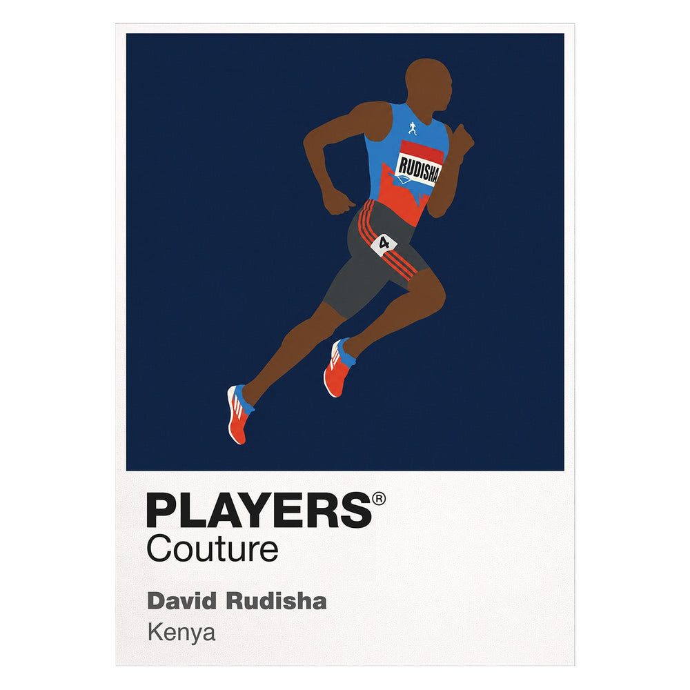 David Rudisha Olympics Icon Frame Men's T-Shirt