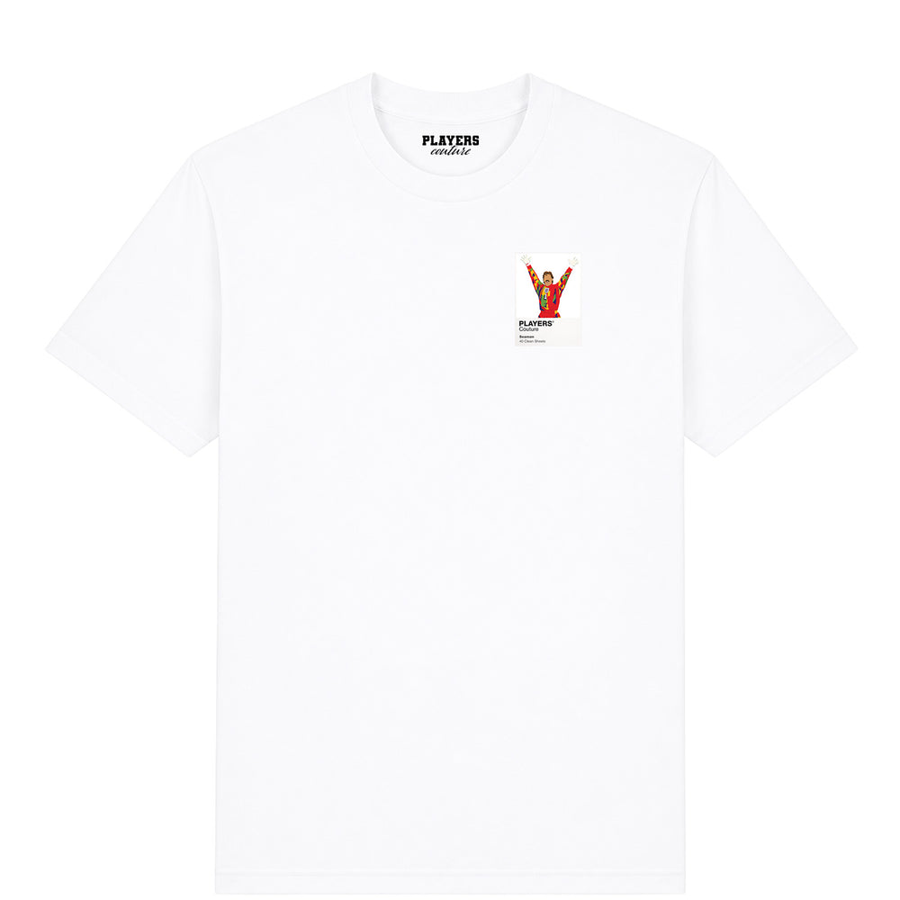 David Seaman Players Couture Mens White T-Shirt