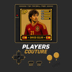 David Silva 1P 8-Bit t-shirt retro gaming design by Players Couture