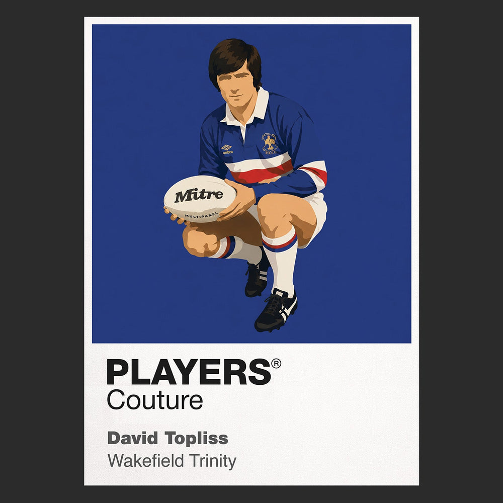 David Topliss Wakefield Trinity rugby league hoodie black