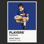 David Topliss Wakefield Trinity rugby league hoodie black