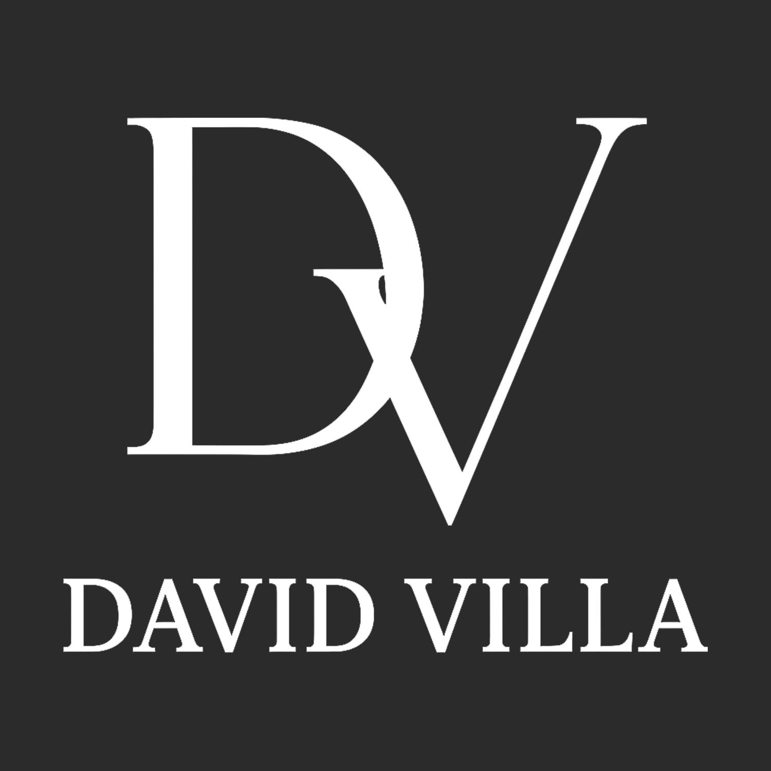 David Villa Logo Players Couture Men's Casual Hoodie