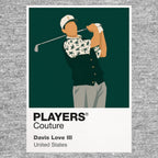 Davis Love III Golf Icon Frame Men's Polo Shirt