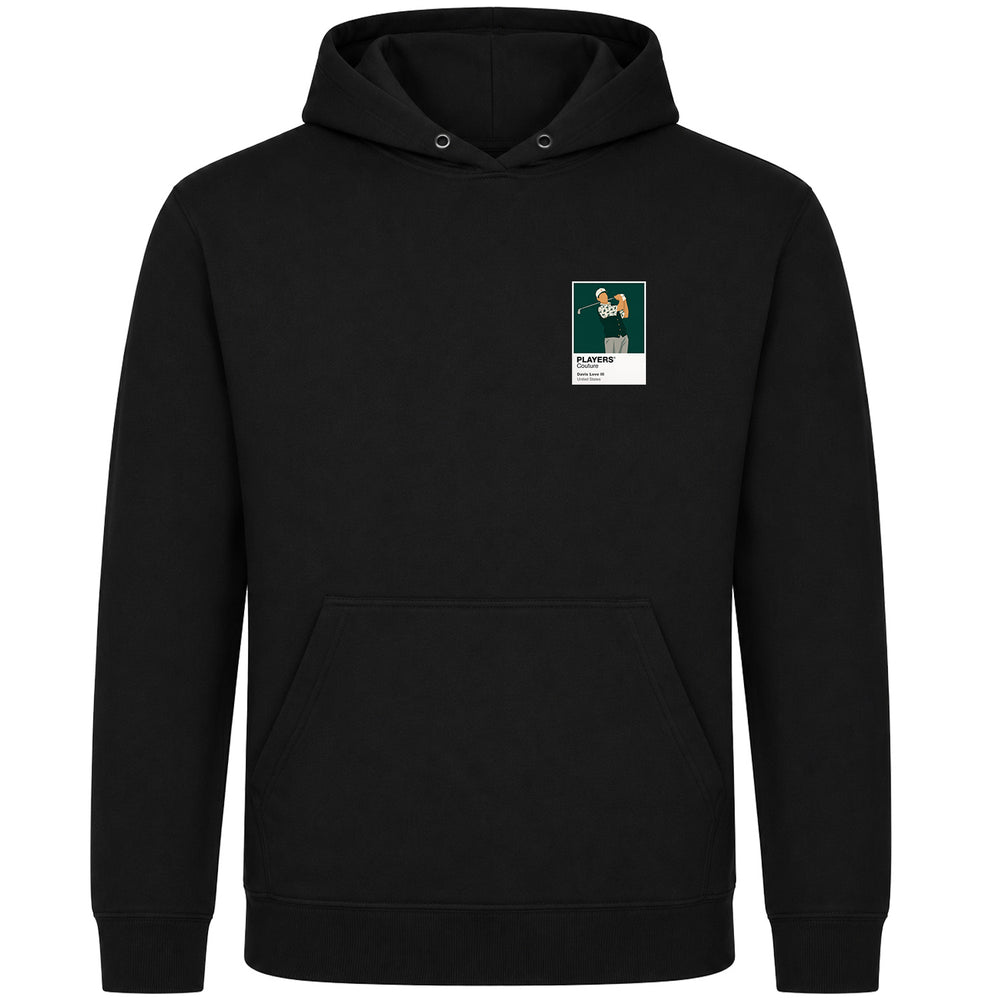 Davis Love III Golf Icon Frame Men's Hoodie - Black