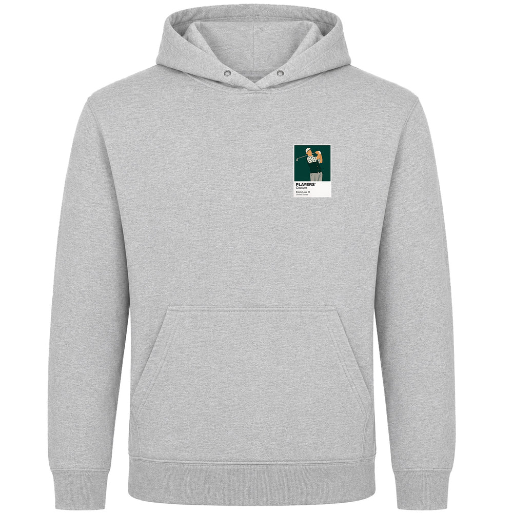Davis Love III Golf Icon Frame Men's Hoodie - Gray
