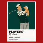 Davis Love III Golf Icon Frame Men's Polo Shirt
