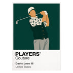 Davis Love III Golf Icon Frame Men's Polo Shirt