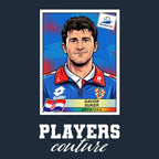 Davor Suker World Cup Sticker Kids T-Shirt – davor suker navy Players Couture design