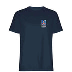 Davor Suker World Cup t-shirt – navy men's t-shirt featuring the Davor Suker World Cup Players Couture logo