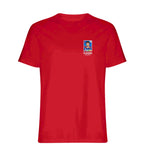 Davor Suker World Cup t-shirt – red men's t-shirt featuring the Davor Suker World Cup Players Couture logo