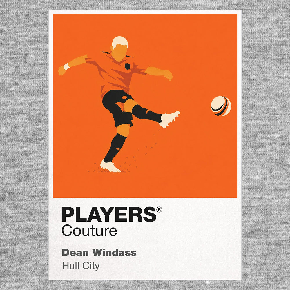 Dean Windass Hull City Men's T-Shirt - Grey