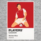 Declan Rice Arsenal Icon Frame — Gray