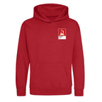 Declan Rice Arsenal Icon Frame Kids Hoodie — Red