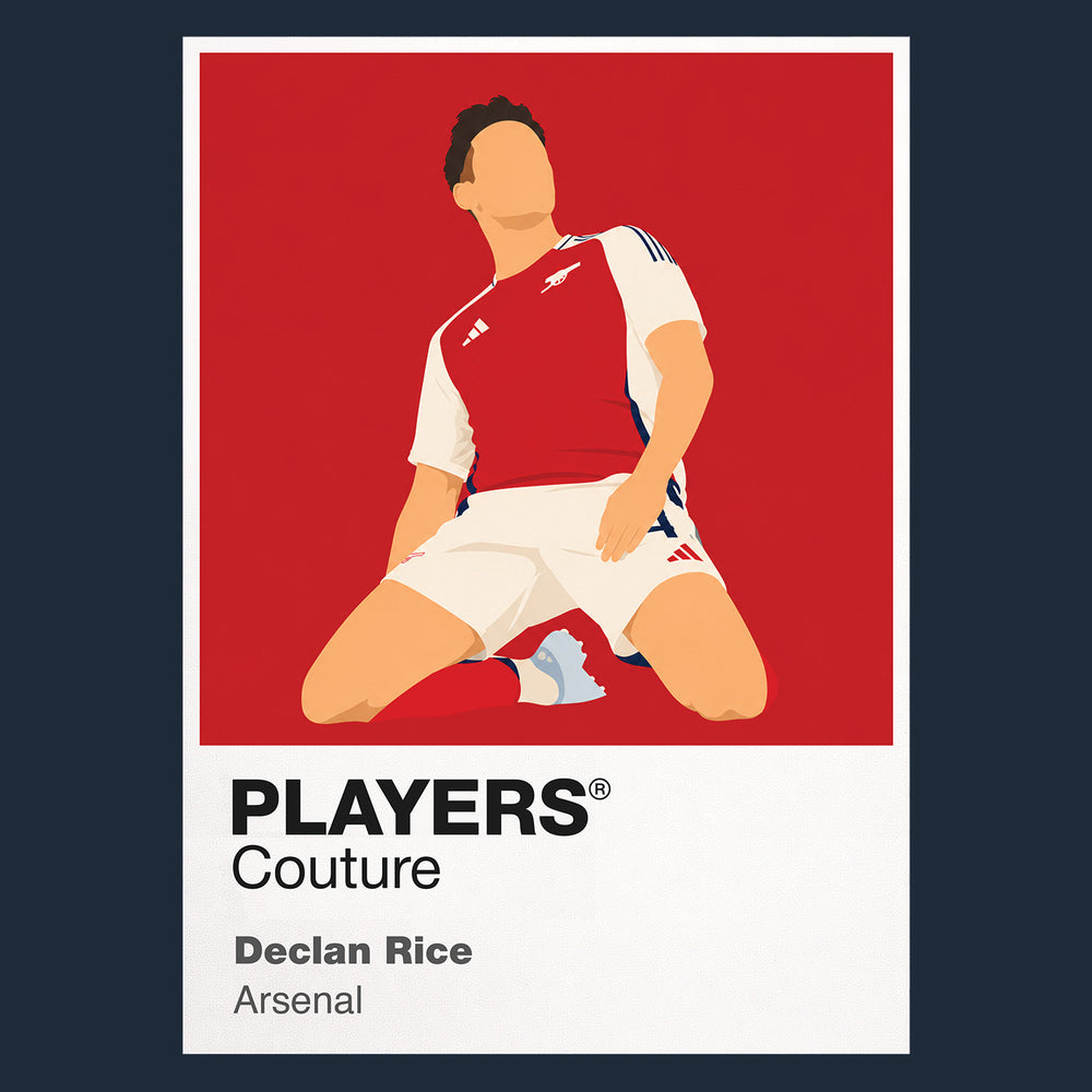 Declan Rice Arsenal Icon Frame — Navy