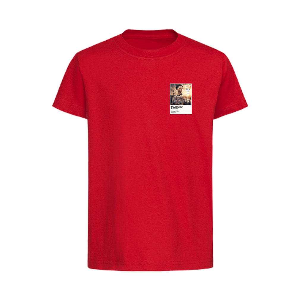 Declan Rice England Atlas Frame White kids t-shirt by Players Couture