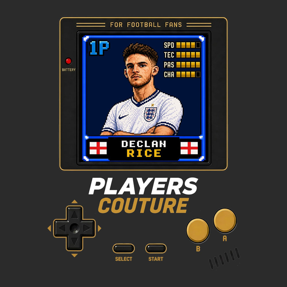 Declan Rice Icon 8-Bit Men's Hoodie - image 1