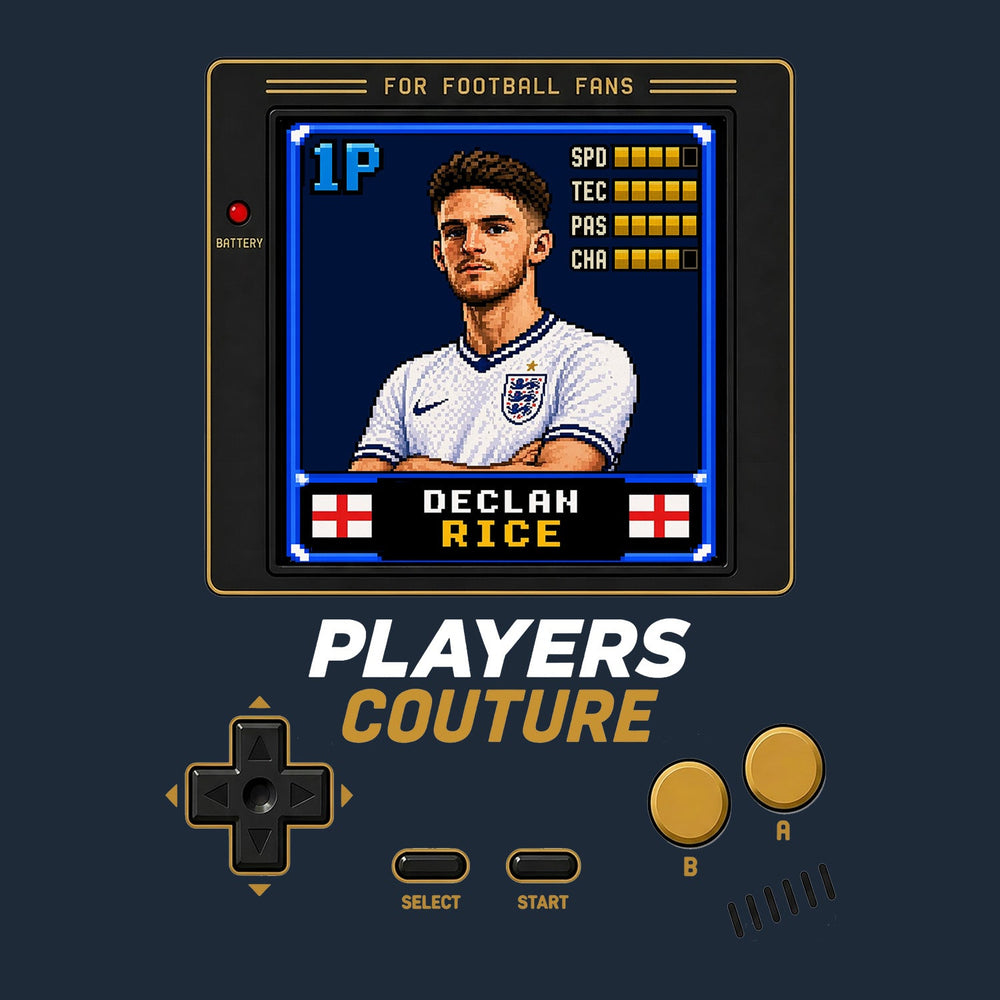 Declan Rice Icon 8-Bit Men's Hoodie - image 7