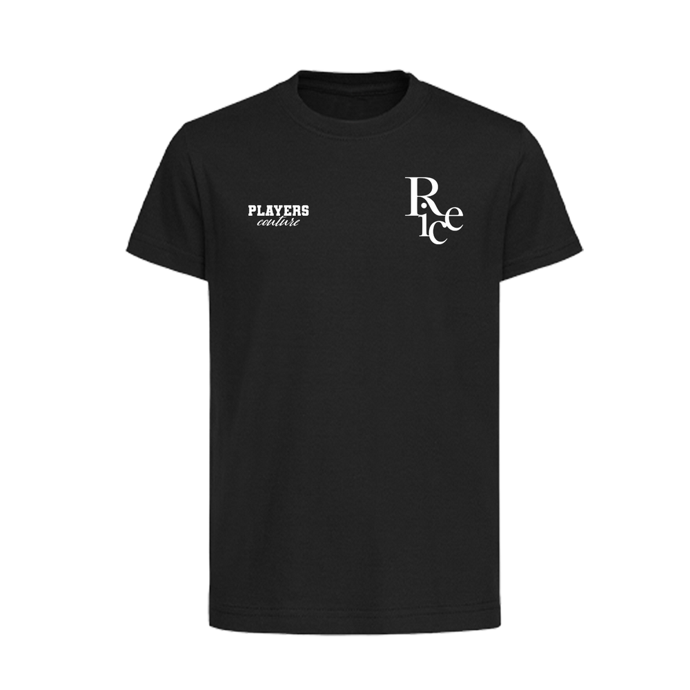 Declan Rice Logo Players Couture Kids T-Shirt Black