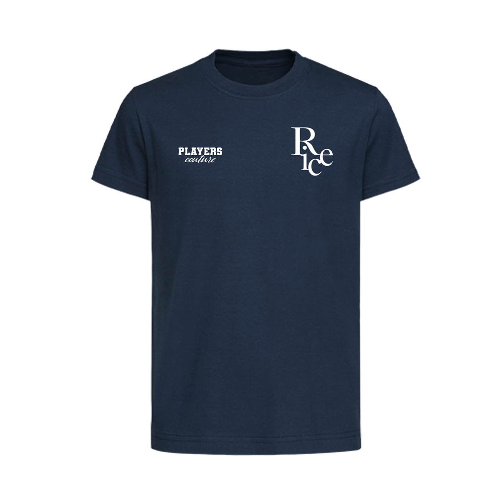 Declan Rice Logo Players Couture Kids T-Shirt Navy