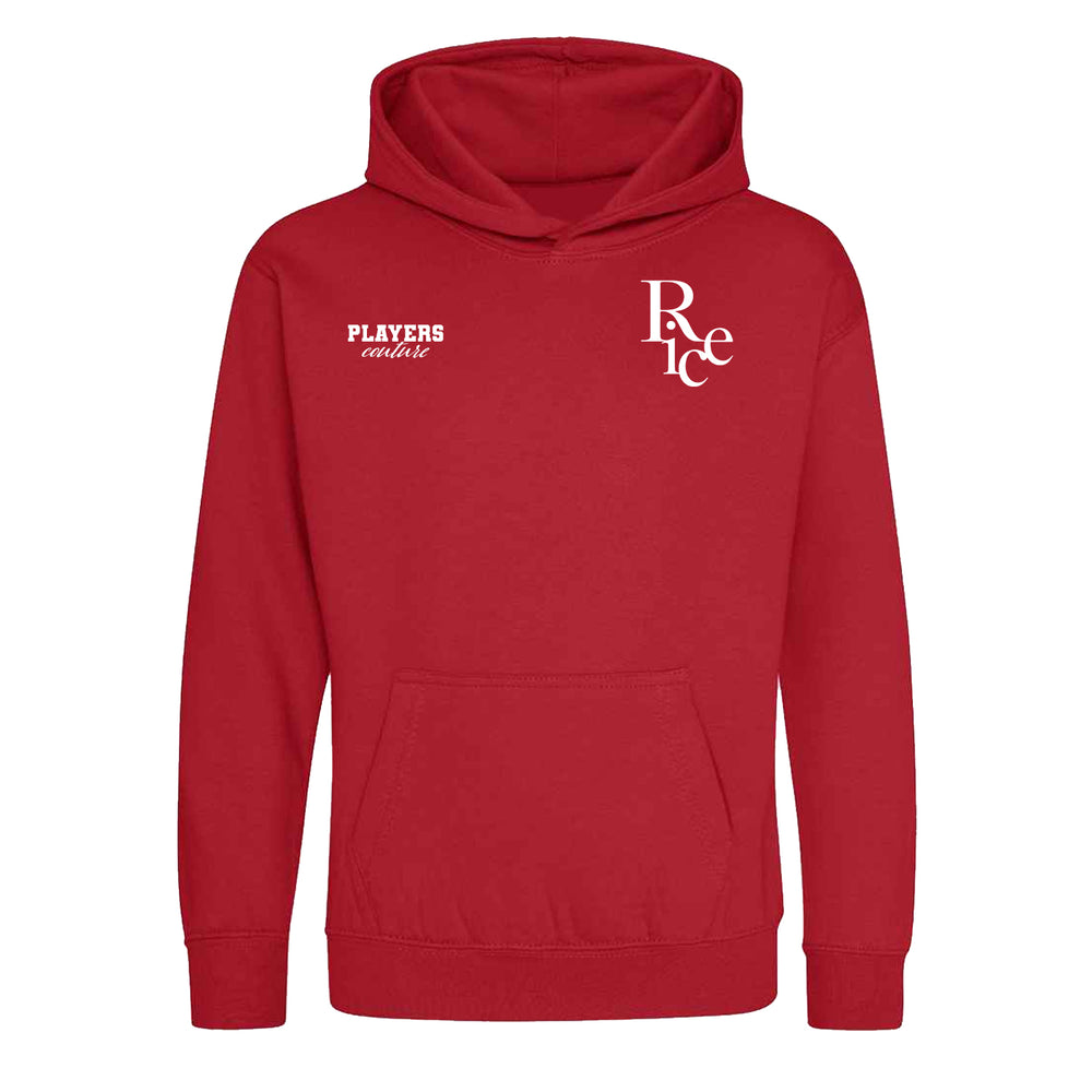 Declan Rice Logo Players Couture Kids Hoodie Red
