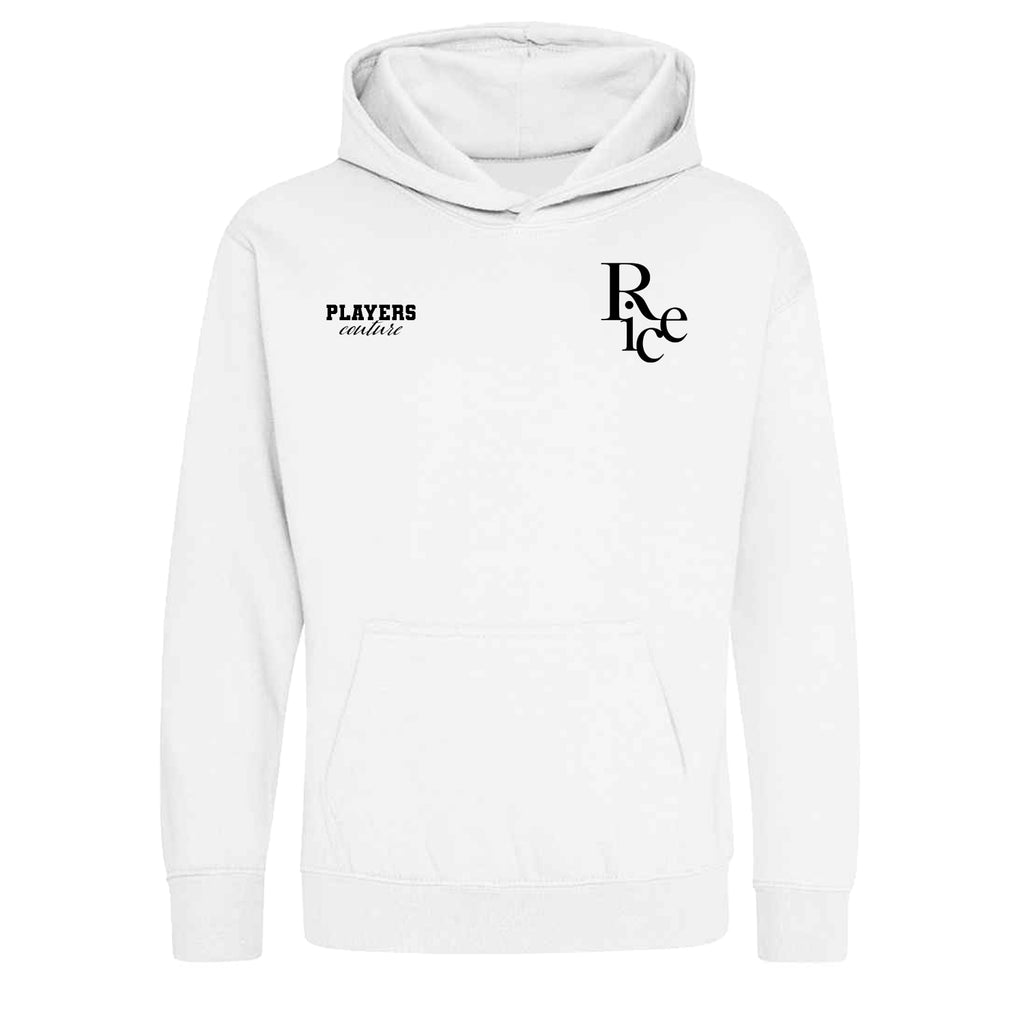 Declan Rice Logo Players Couture Kids Hoodie White