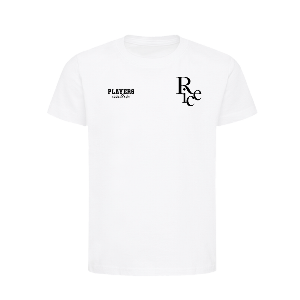 Declan Rice Logo Players Couture Kids T-Shirt White