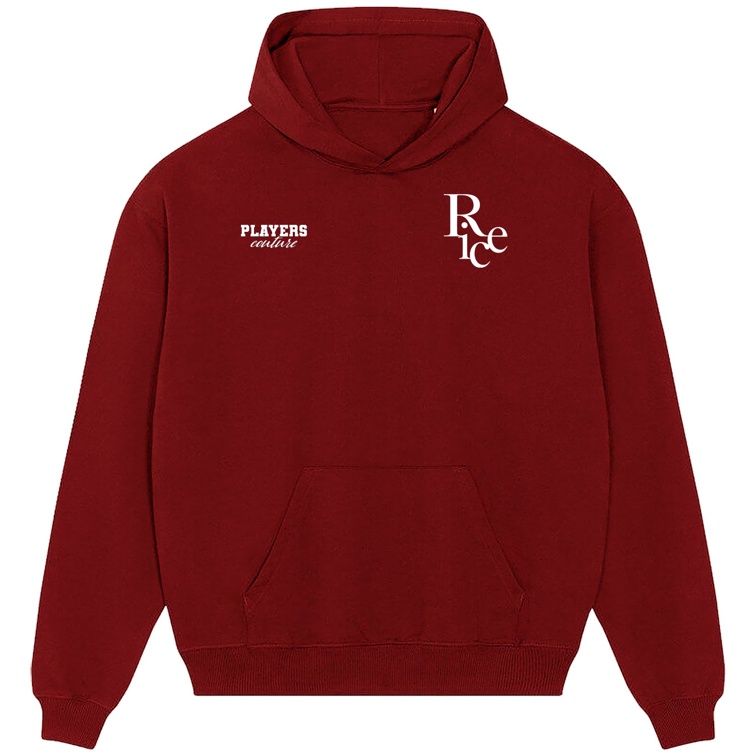Declan Rice Logo Players Couture Men's Casual Hoodie Red