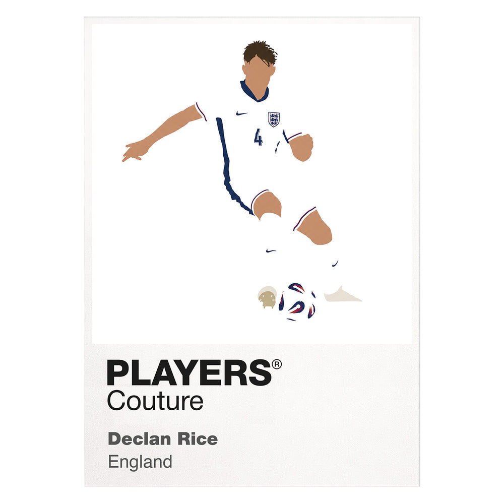 Declan Rice Players Couture Frame White
