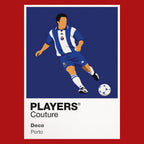 Deco Porto Icon Frame — Red