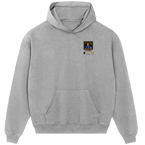 Alessandro Del Piero Legend 8-Bit Men's Hoodie - Gray