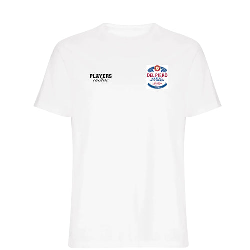 Alessandro Del Piero Logo 2 Players Couture Mens T-Shirt White