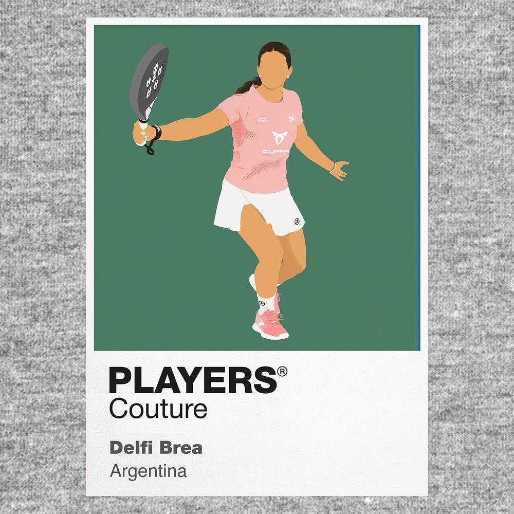 Delfi Brea Padel Icon Frame Men's T-Shirt