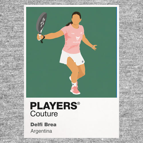 Delfi Brea Padel Icon Frame - Icon Design