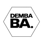 Demba Ba Logo Men's T-Shirt – white close-up detail shot of the Demba Ba Players Couture logo design