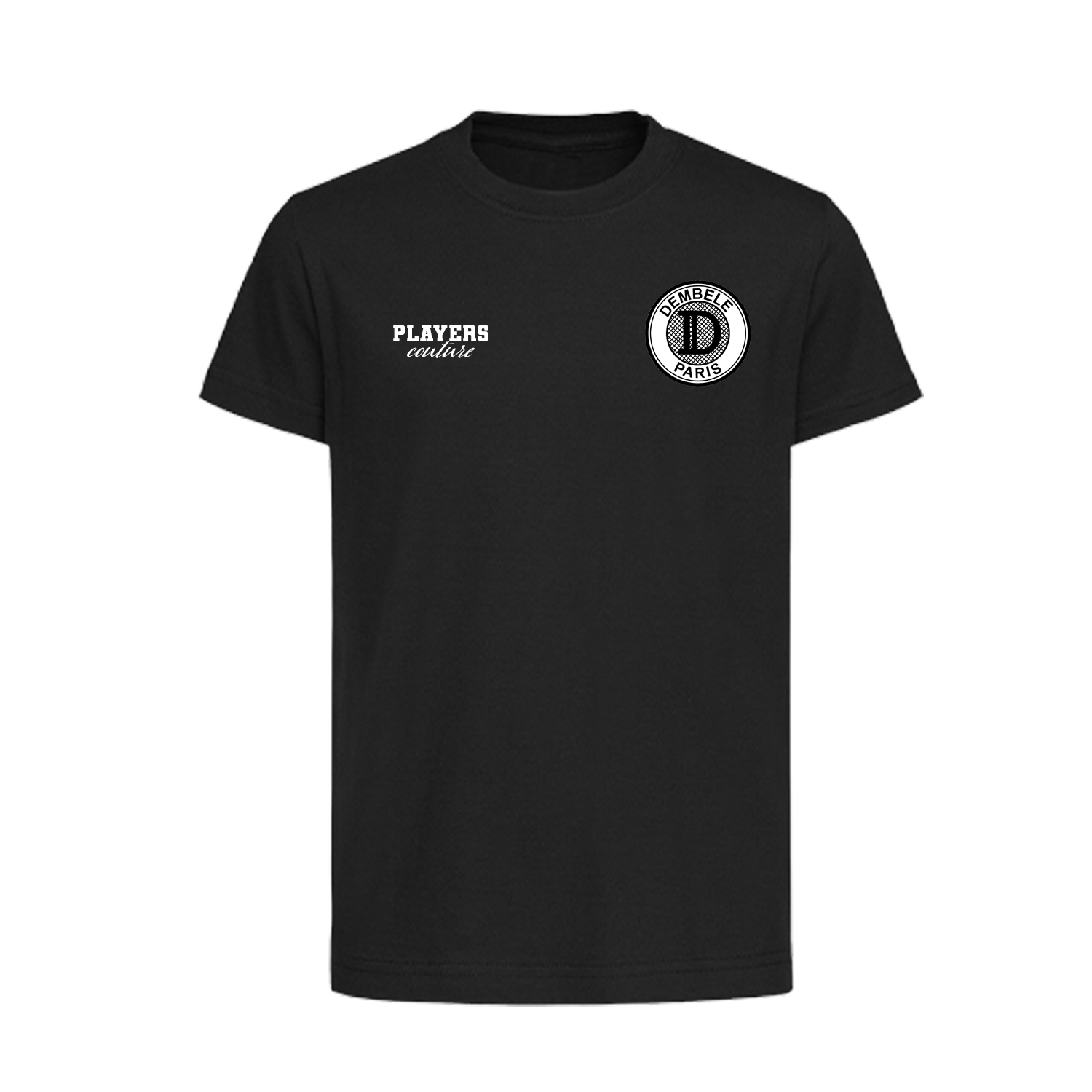 Ousmane Dembele Logo Players Couture Kids T-Shirt Black